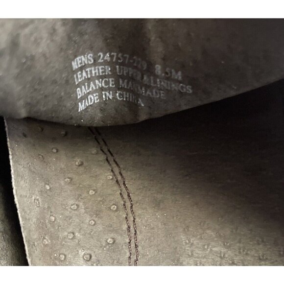 Stacy Adams Mens Leather Slip-On Loafers Two-Tone Brown Size 8.5M - Picture 4 of 12